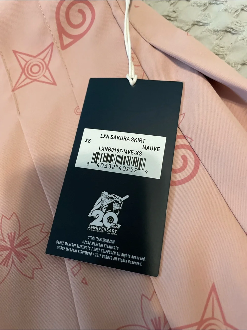 Team Liquid x Naruto Pink Pleated athletic skort - Picture 4 of 6